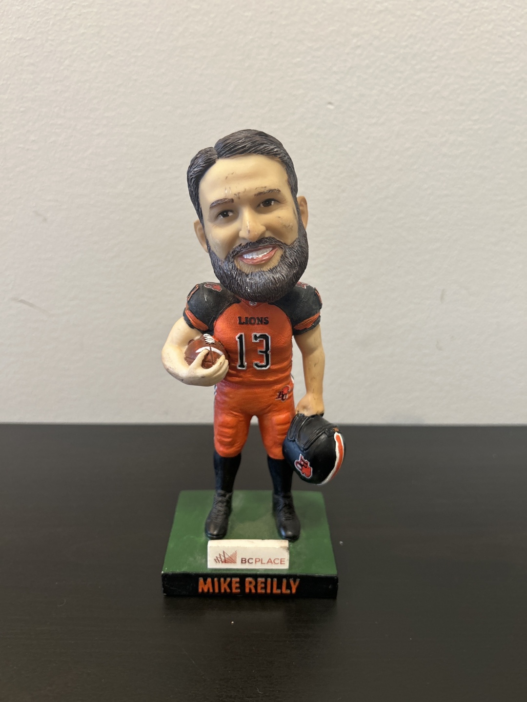 Mike Reilly Lions Bobblehead