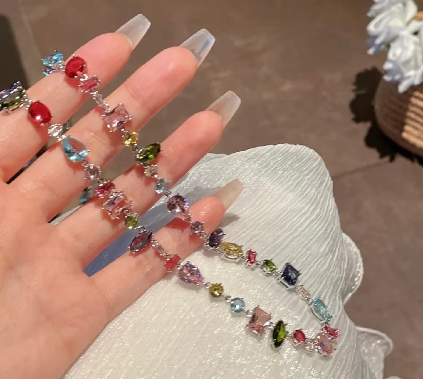 Candy Crystal Zirconia Necklace - photo 3