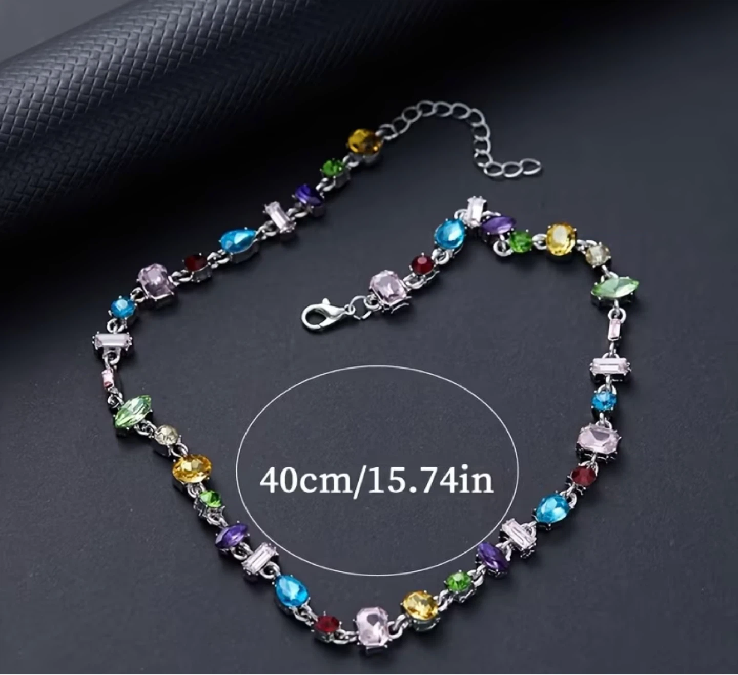 Candy Crystal Zirconia Necklace