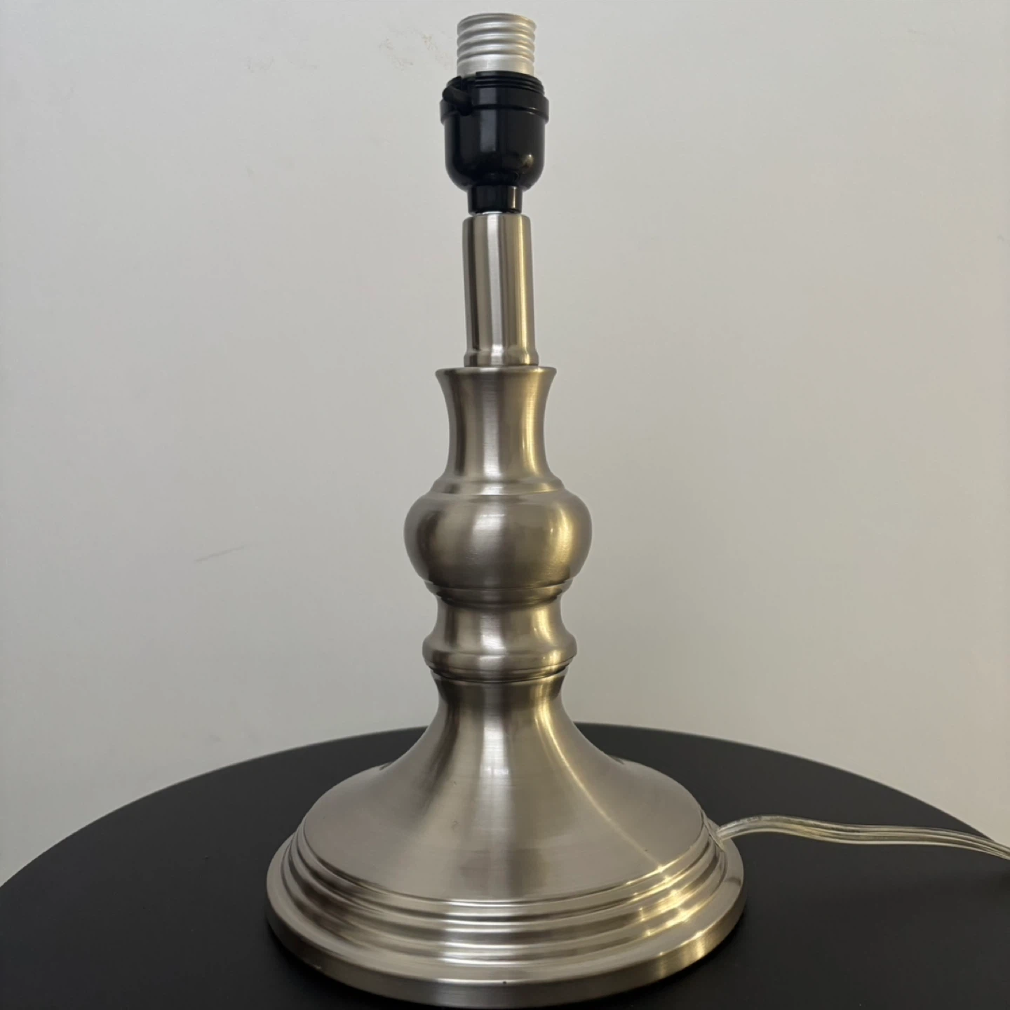 Brushed Nickel Table Lamp - photo 5