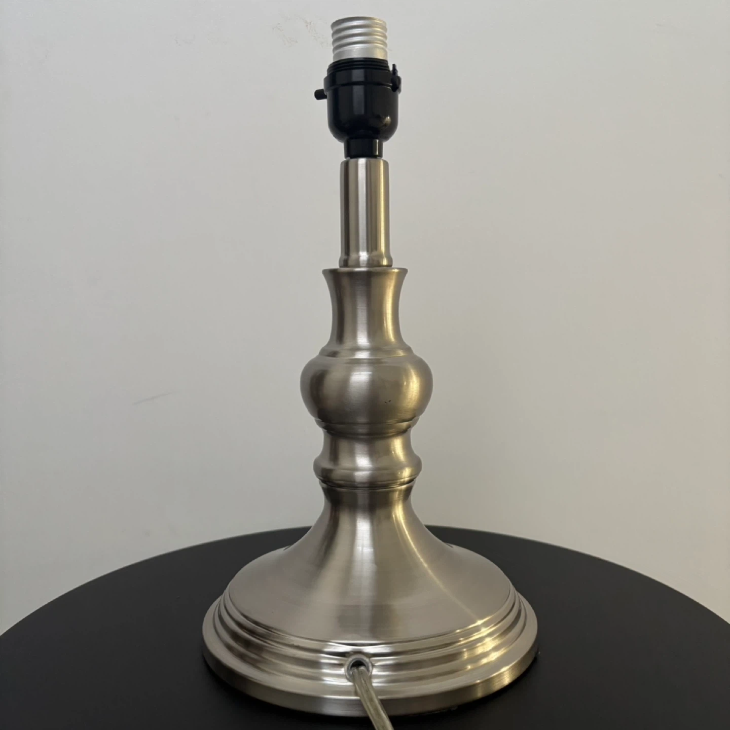 Brushed Nickel Table Lamp - photo 4