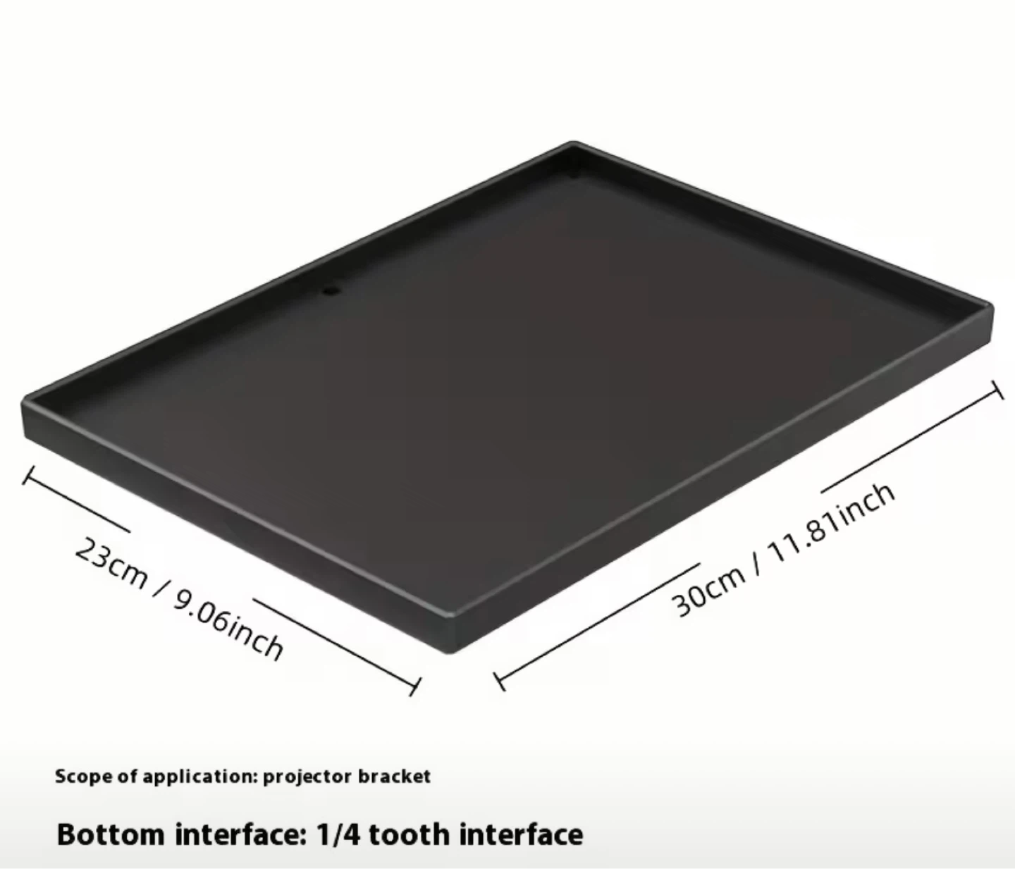 1.6m Projector Tripod Stand with Tray - photo 2