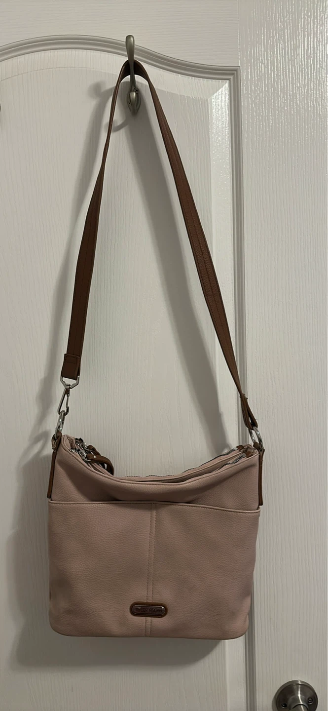 Pink Leather Shoulder Bag - photo 2
