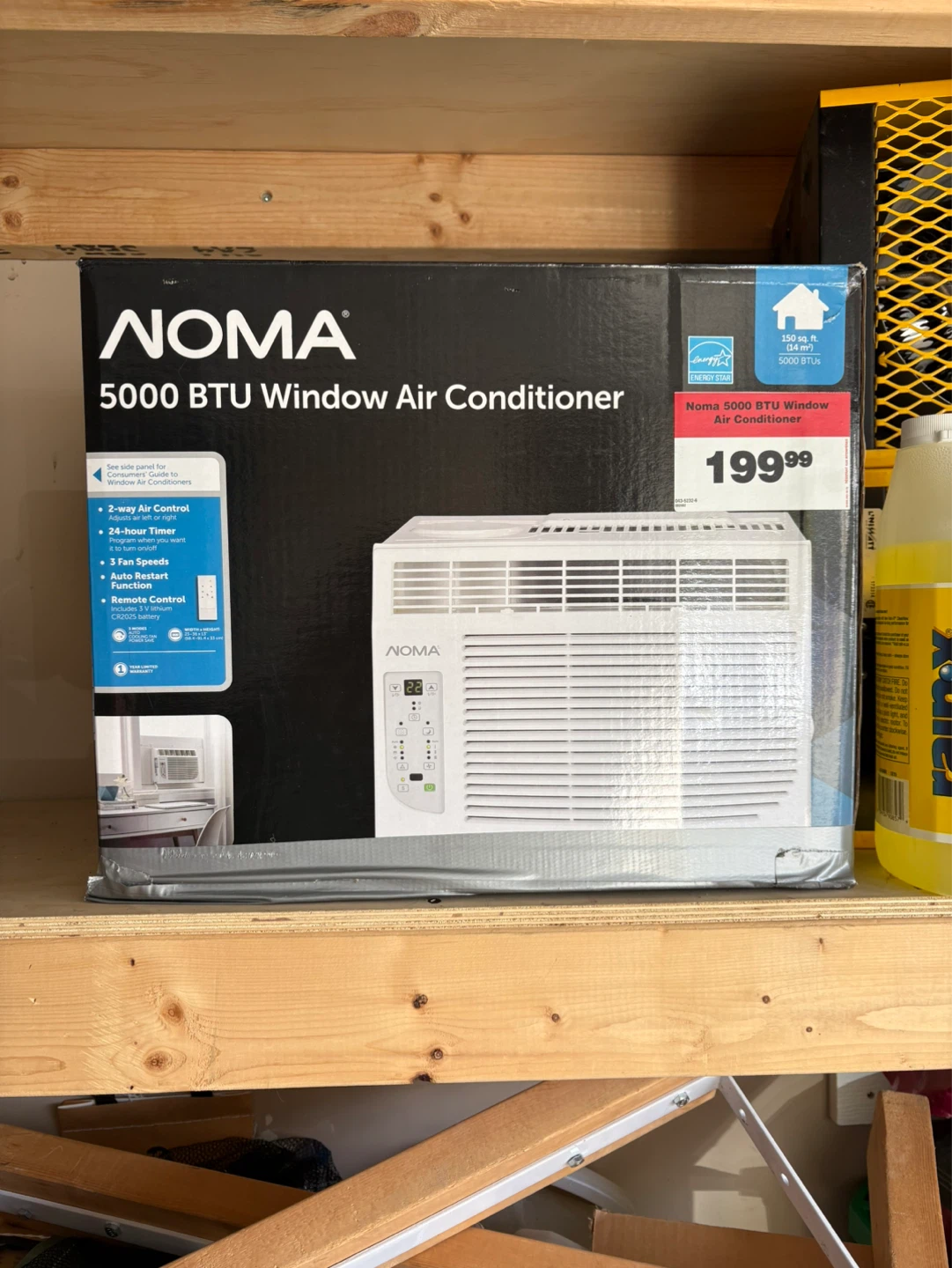 Noma 5000 BTU Window Air Conditioner