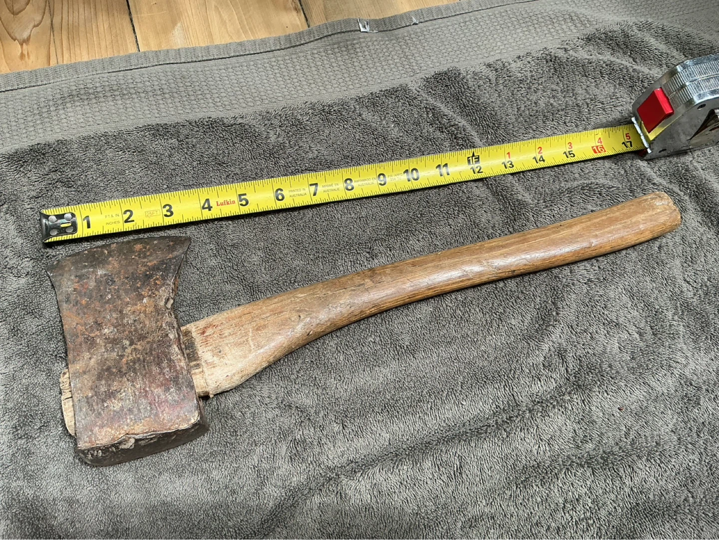 Antique Short Handle Axe !