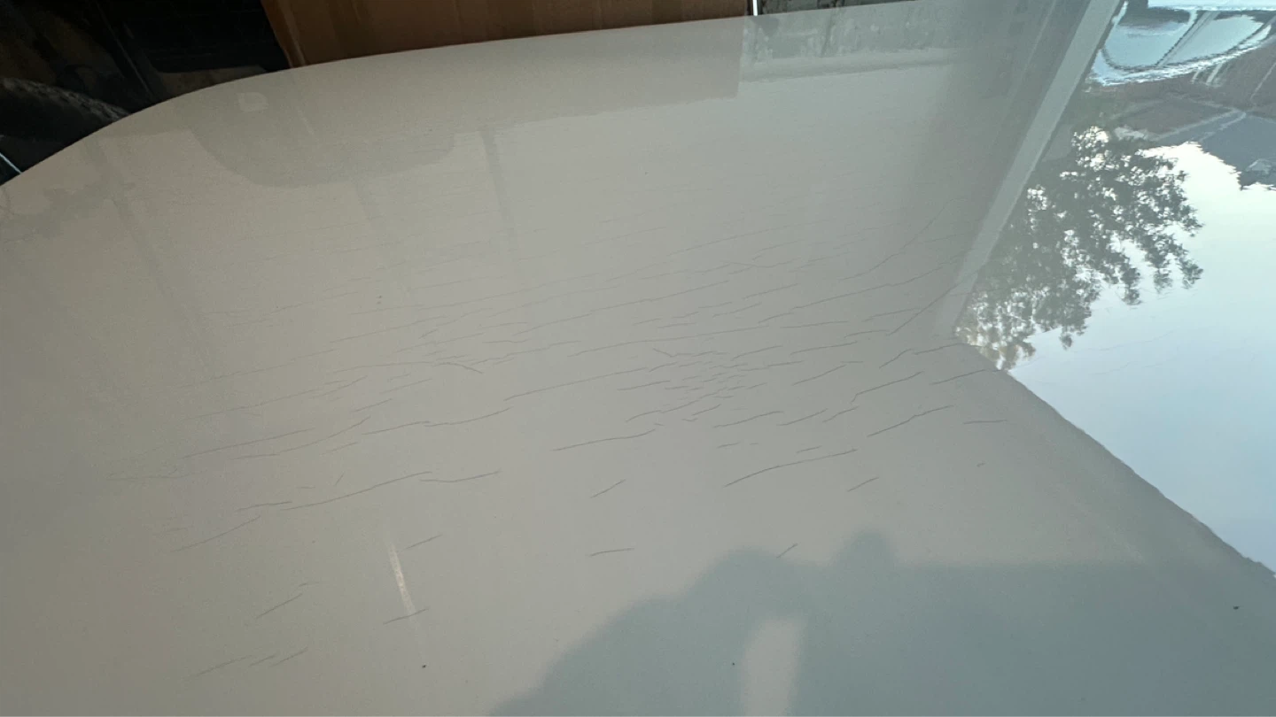 IKEA OPPRBY White Table with Metal Legs - photo 5
