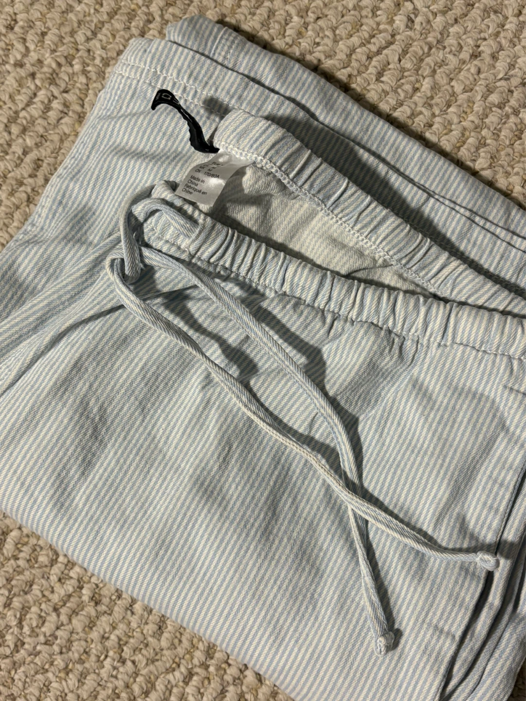 H&M denim drawstring pants - photo 3