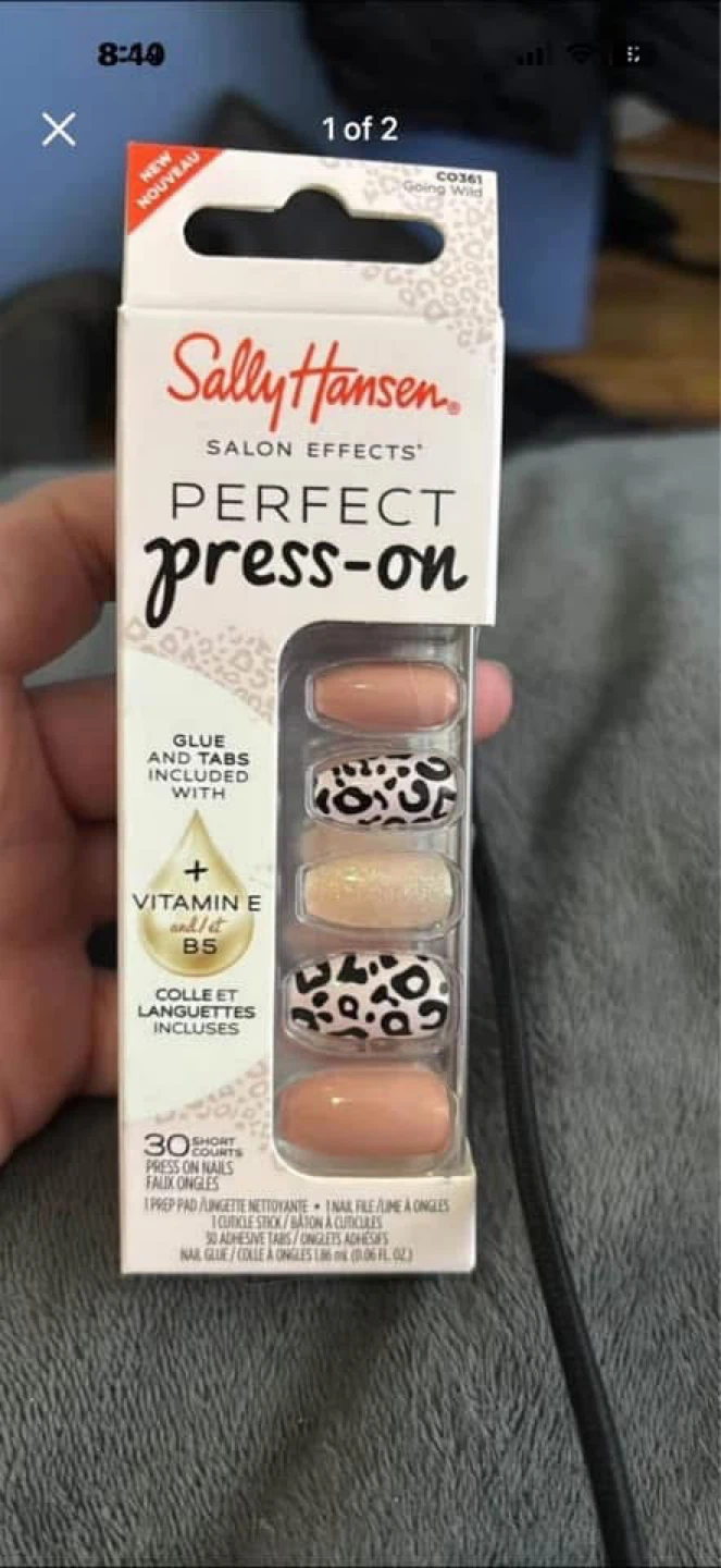 Sally Hansen Perfect Press-On Nails - Going Wild