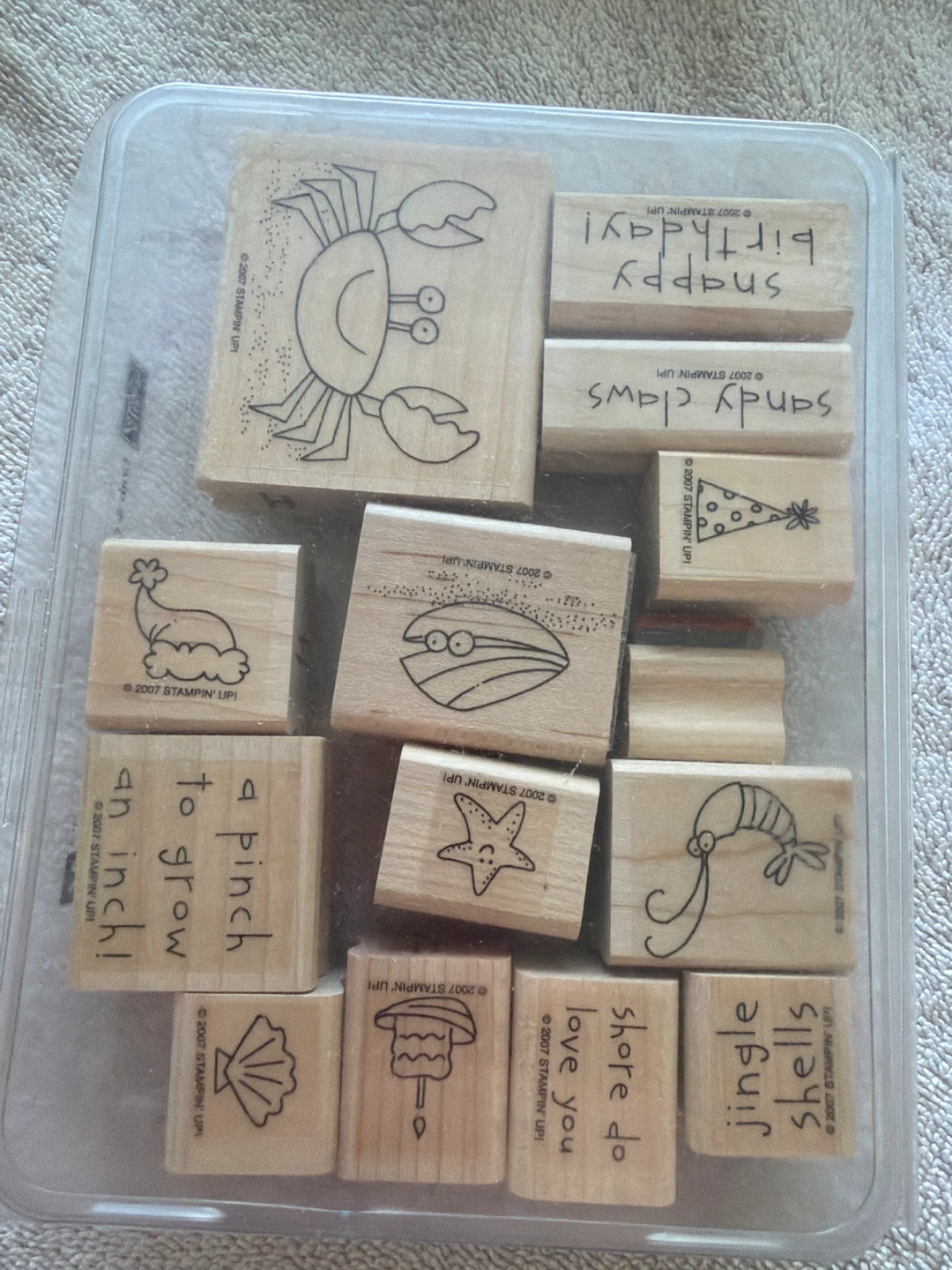 Stampin' Up! Rubber Stamps - Assorted Themes