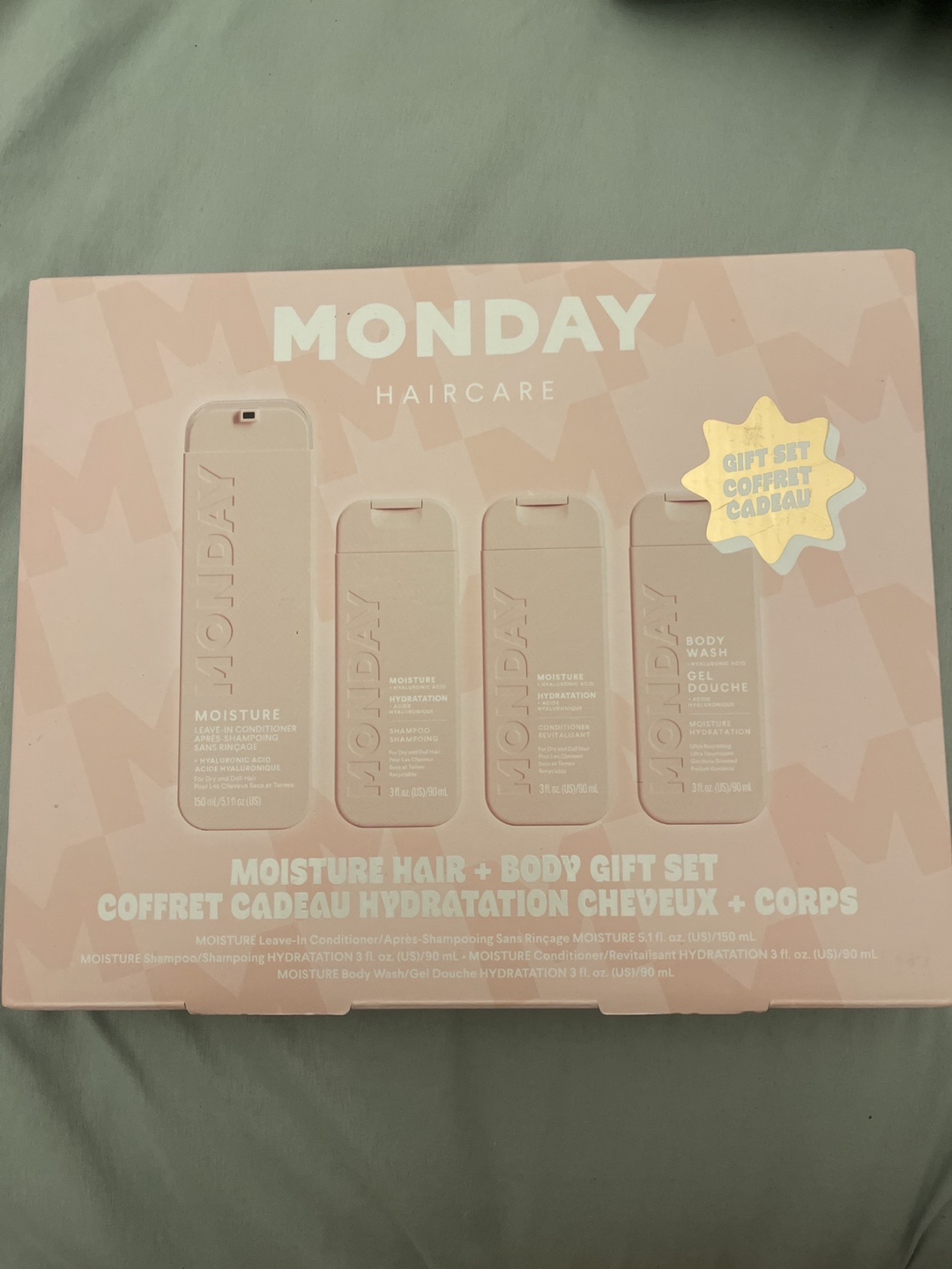 Monday Haircare Moisture Hair + Body Gift Set
