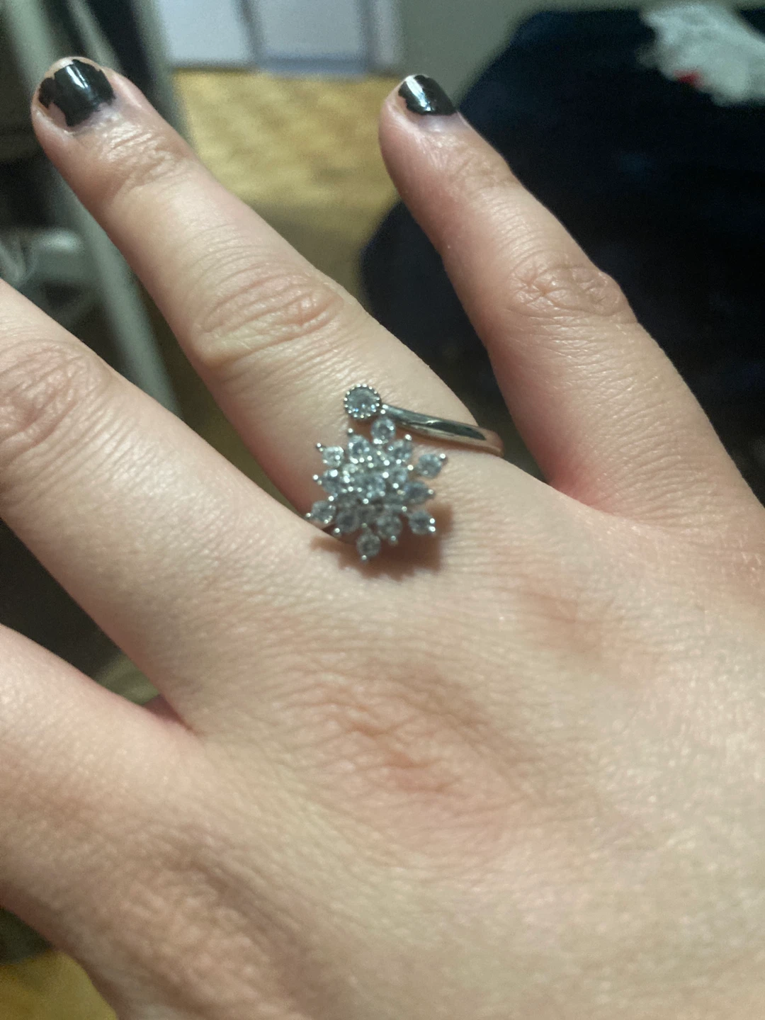 Sunflower Fidget Anxiety Ring - photo 3