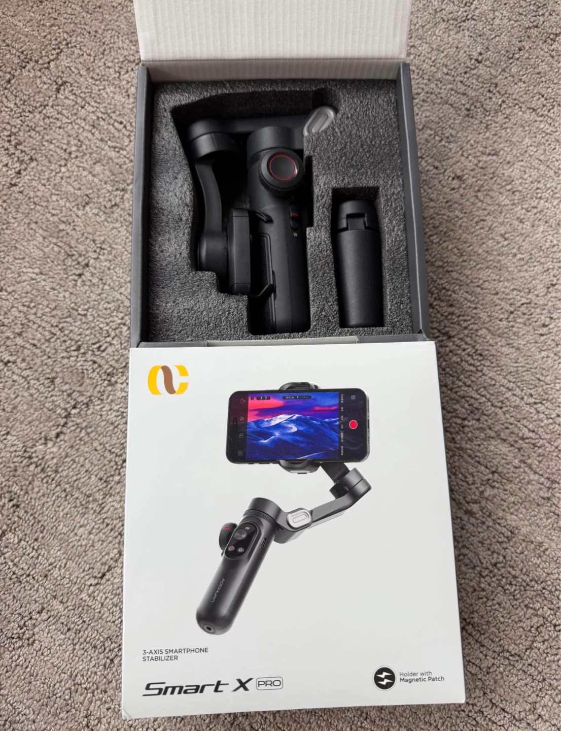 Smart X Pro 3-Axis Smartphone Stabilizer Gimbal