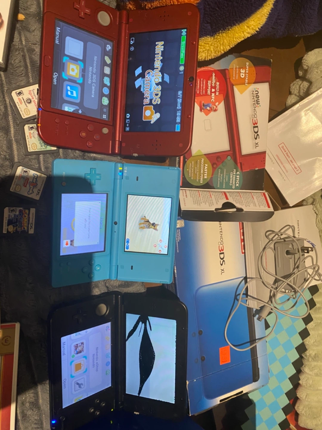 Nintendo 3DS XL & Games Bundle(check description) - photo 2