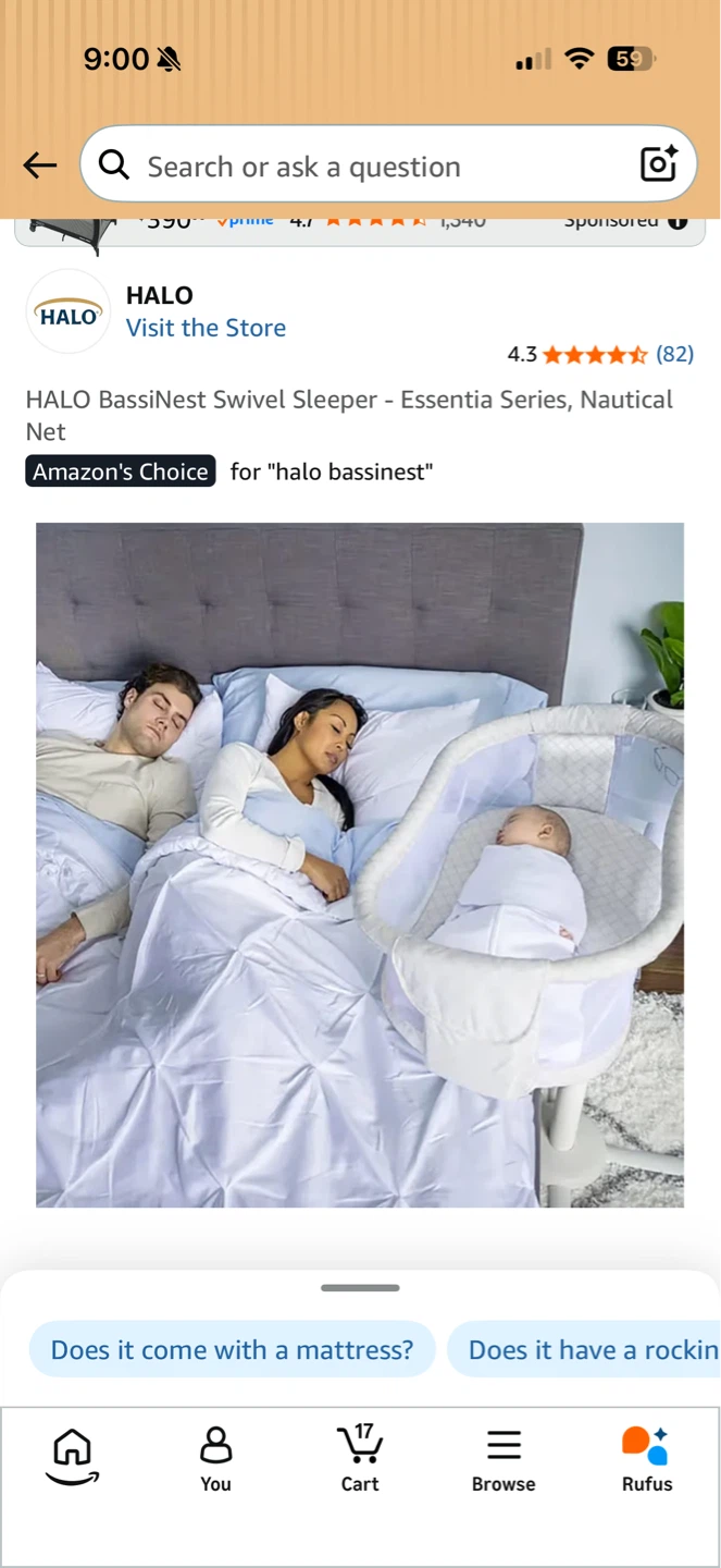HALO BassiNest Swivel Sleeper - bassinet - photo 3