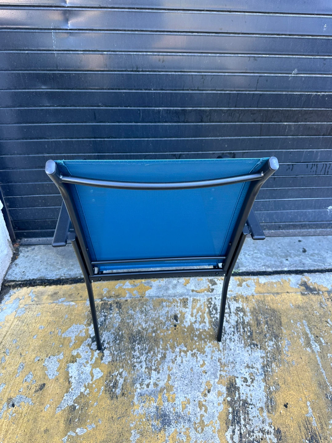 Stackable Outdoor Patio Dining Chairs (Set of 4) - photo 4