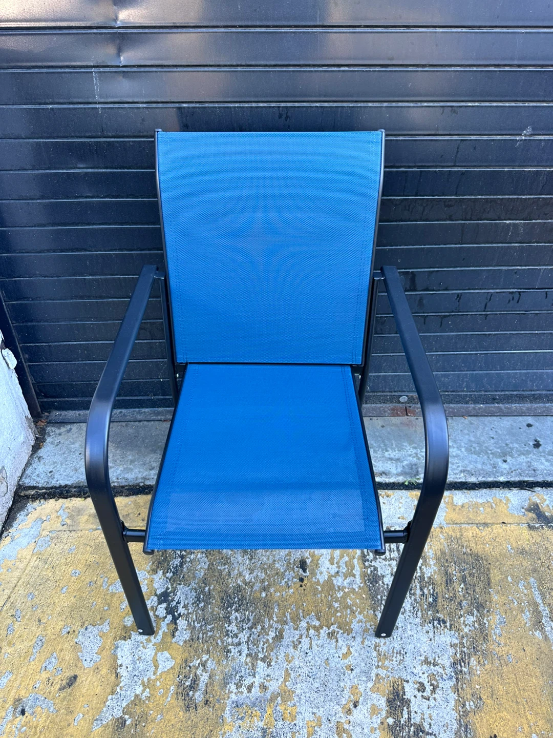Stackable Outdoor Patio Dining Chairs (Set of 4) - photo 5