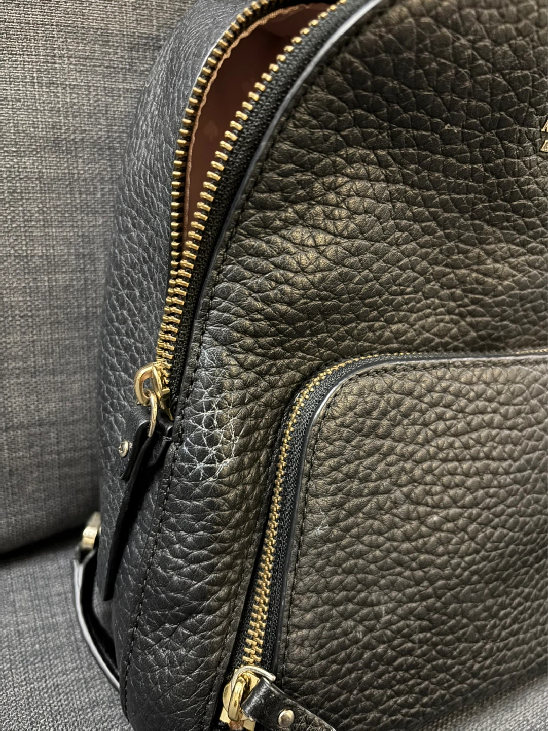 Kate Spade Black Leather Backpack - photo 4
