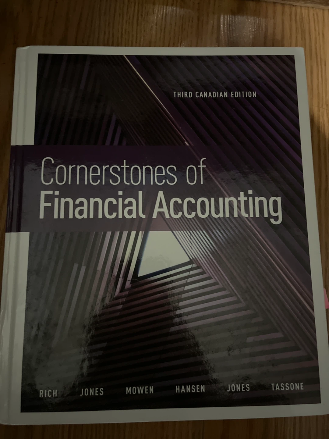 Cornerstones of Financial Accounting Textbook