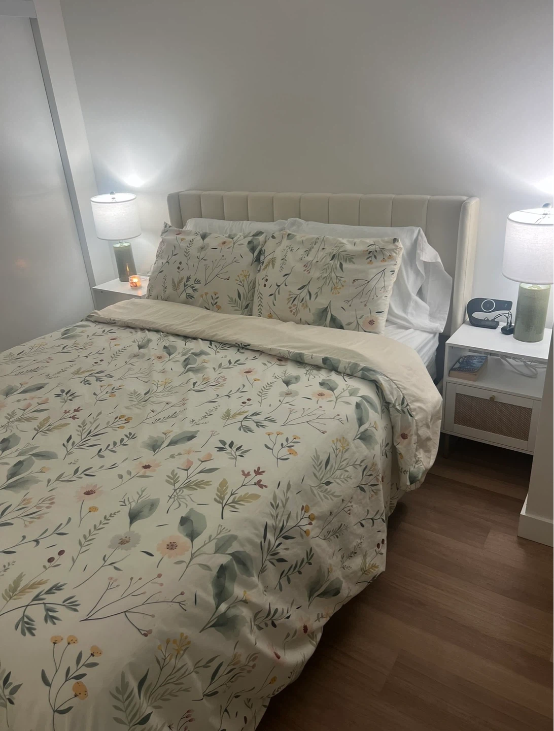 Queen Size Floral Duvet Cover Set - photo 2