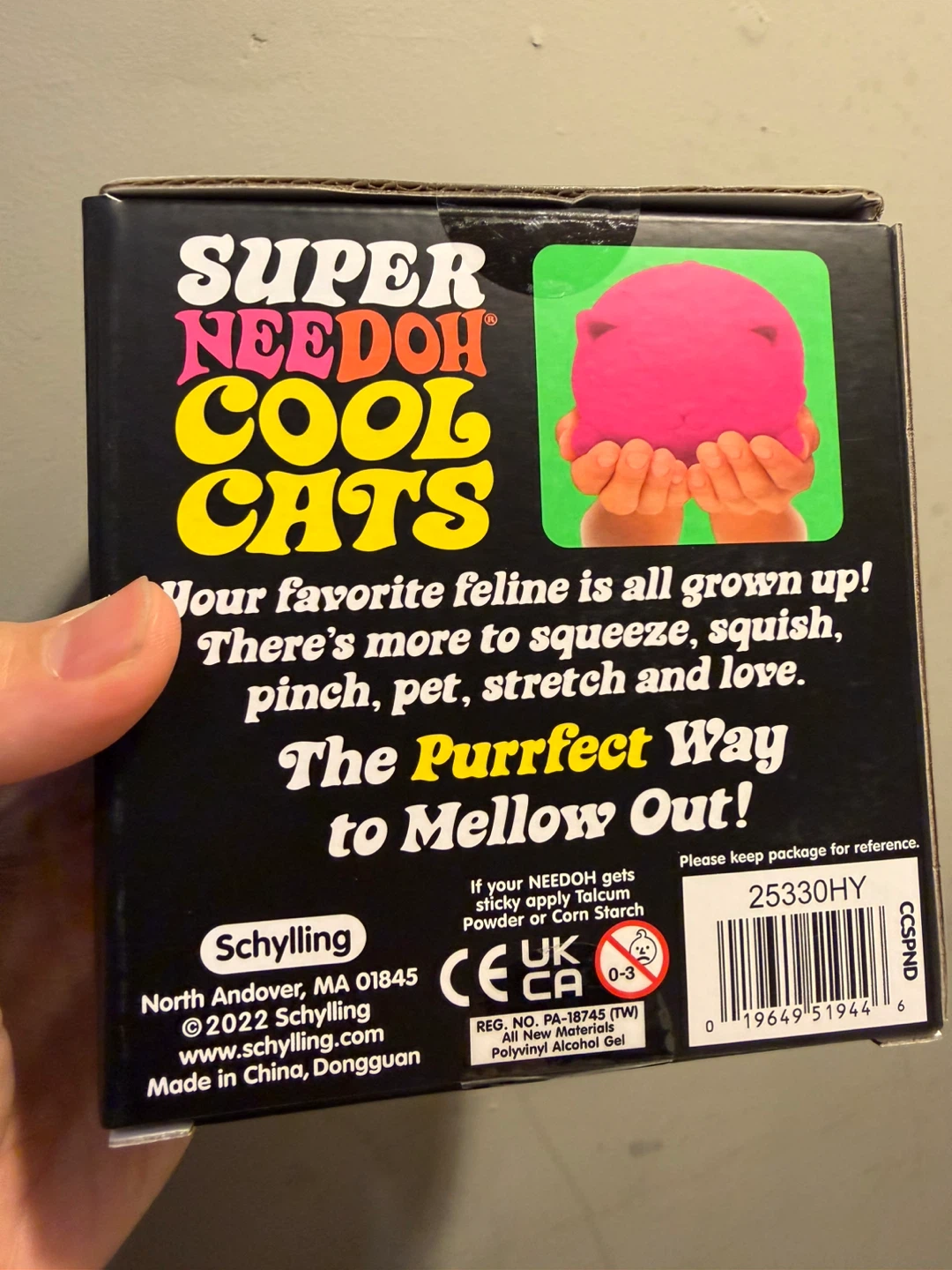 BNIB -Schylling Super Needoh Cool Cats Squishy Toy - photo 2
