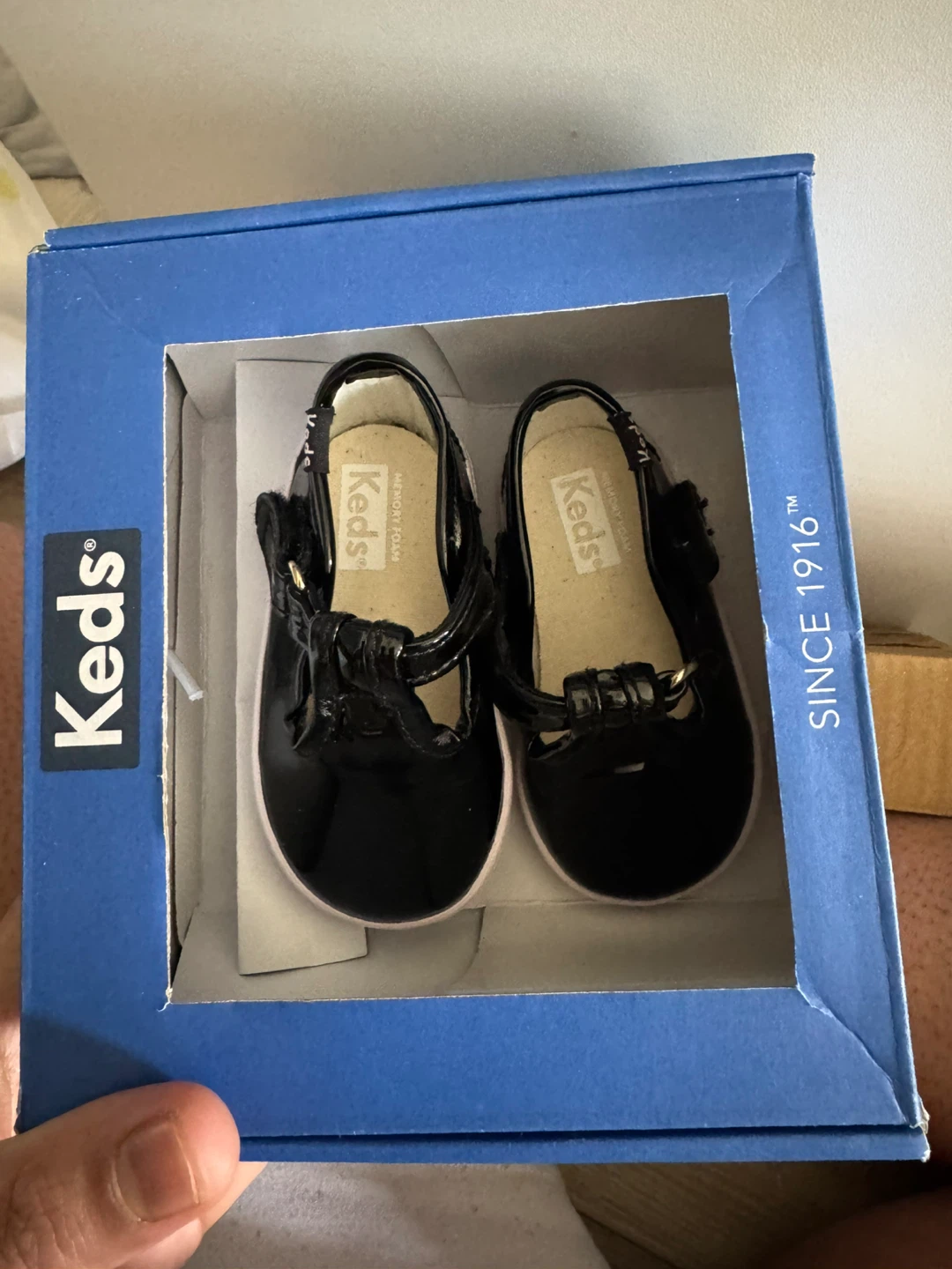 Keds Girls Champ Lace Toecap Shoes Size 2