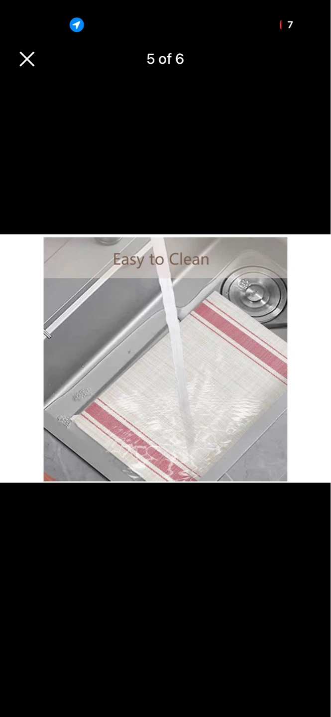 Set of 6 Striped Placemats - photo 5