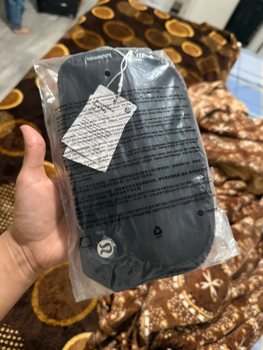 Lululemon Black Pouch