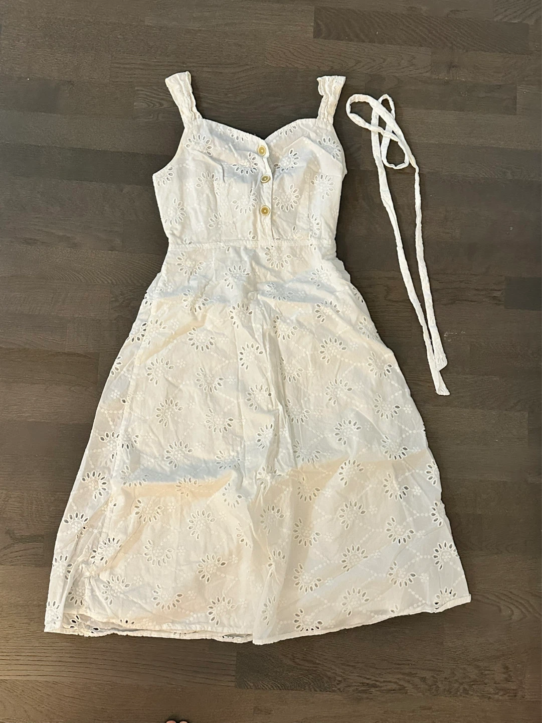SPAO White Eyelet Sundress - photo 3