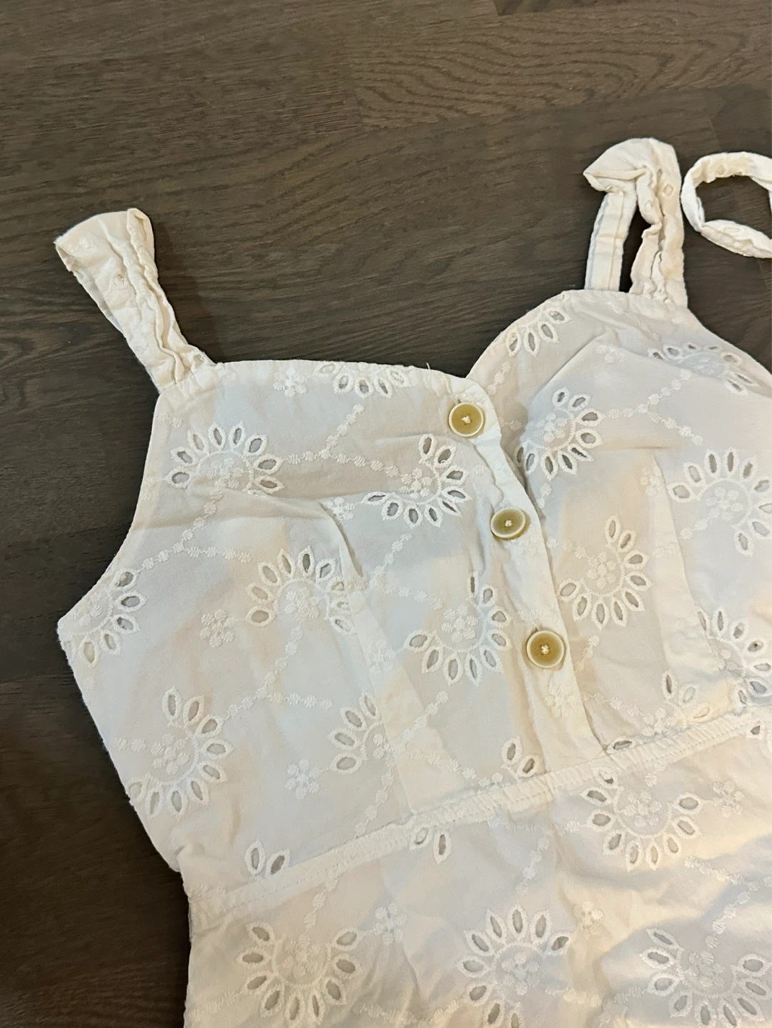 SPAO White Eyelet Sundress - photo 4