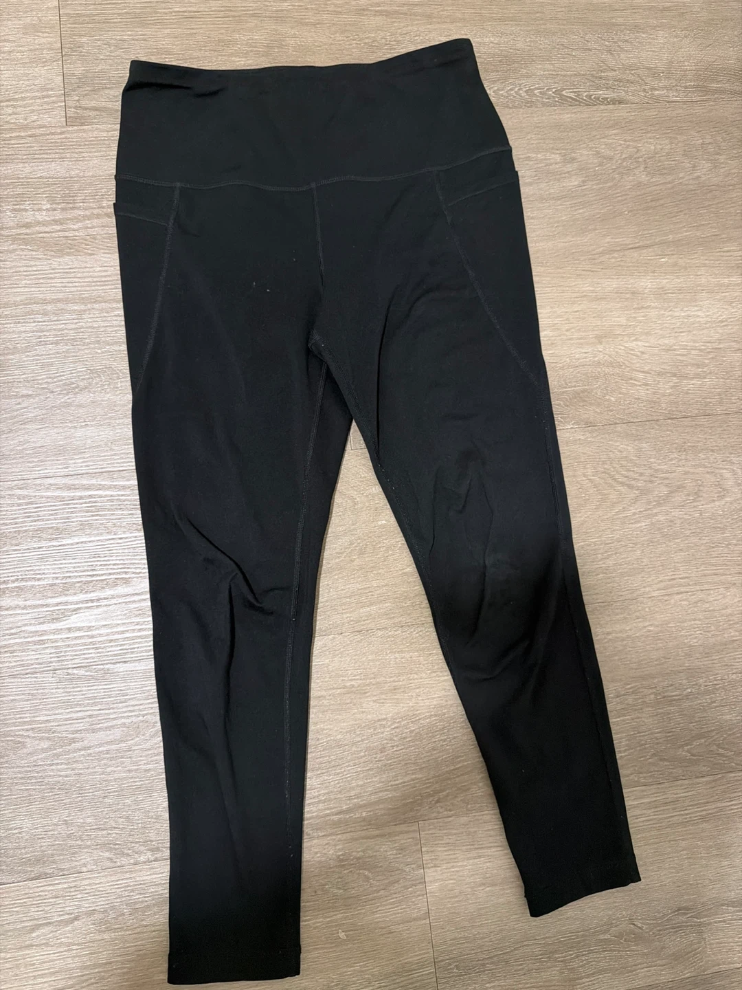 Athletic Works Black Leggings L
