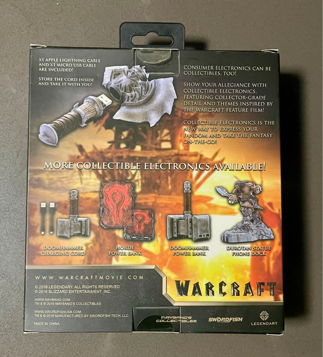 Warcraft charging cord - photo 3