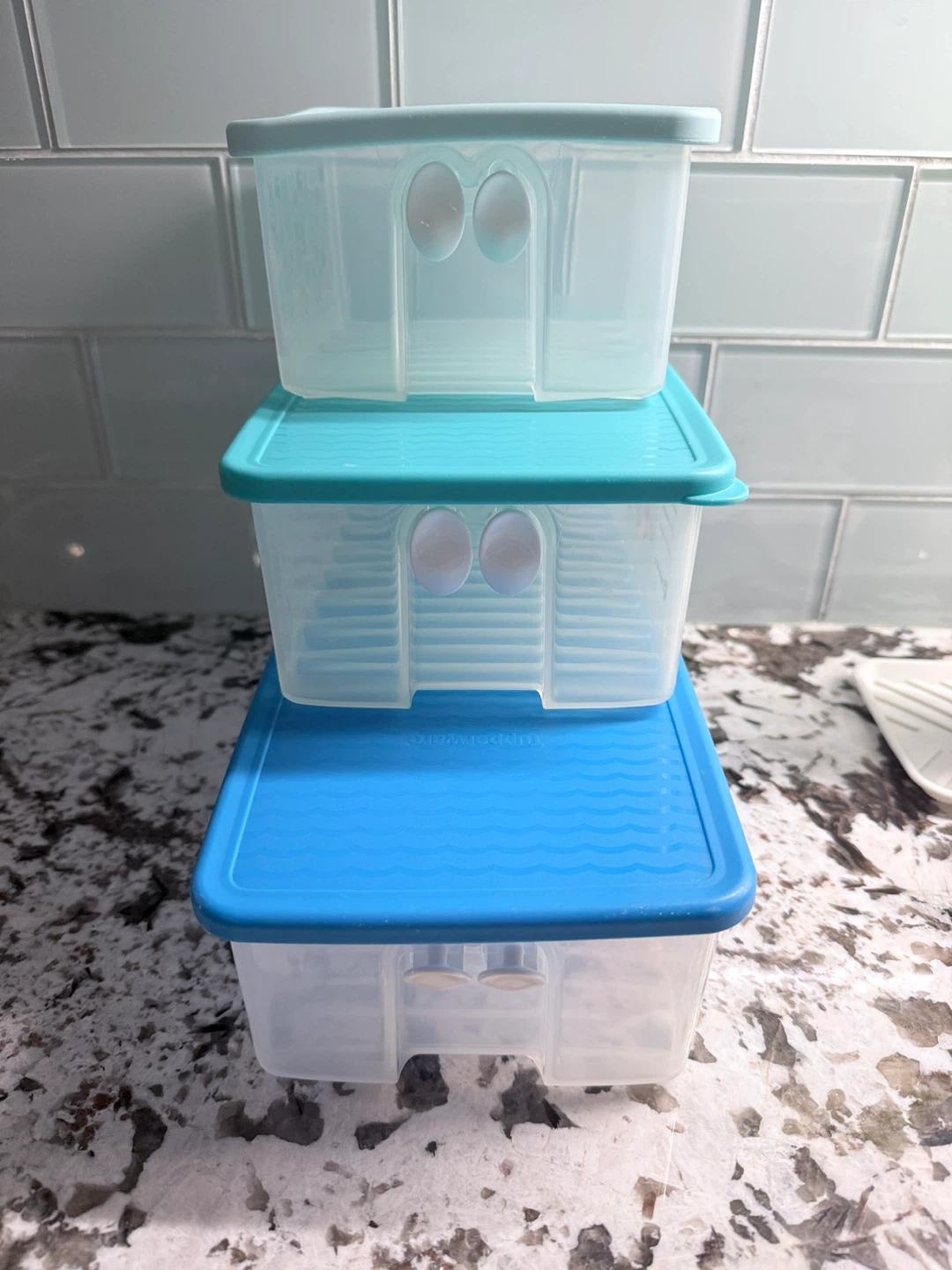 Tupperware FridgeSmart Food Storage Containers - Set of 3 - photo 2
