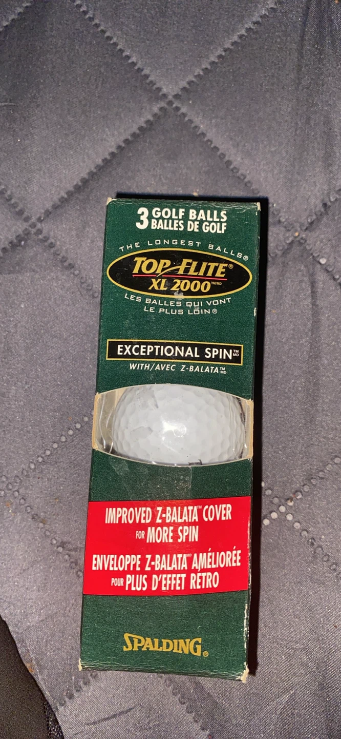 Spalding Top-Flite XL 2000 Golf Balls - 3 Pack