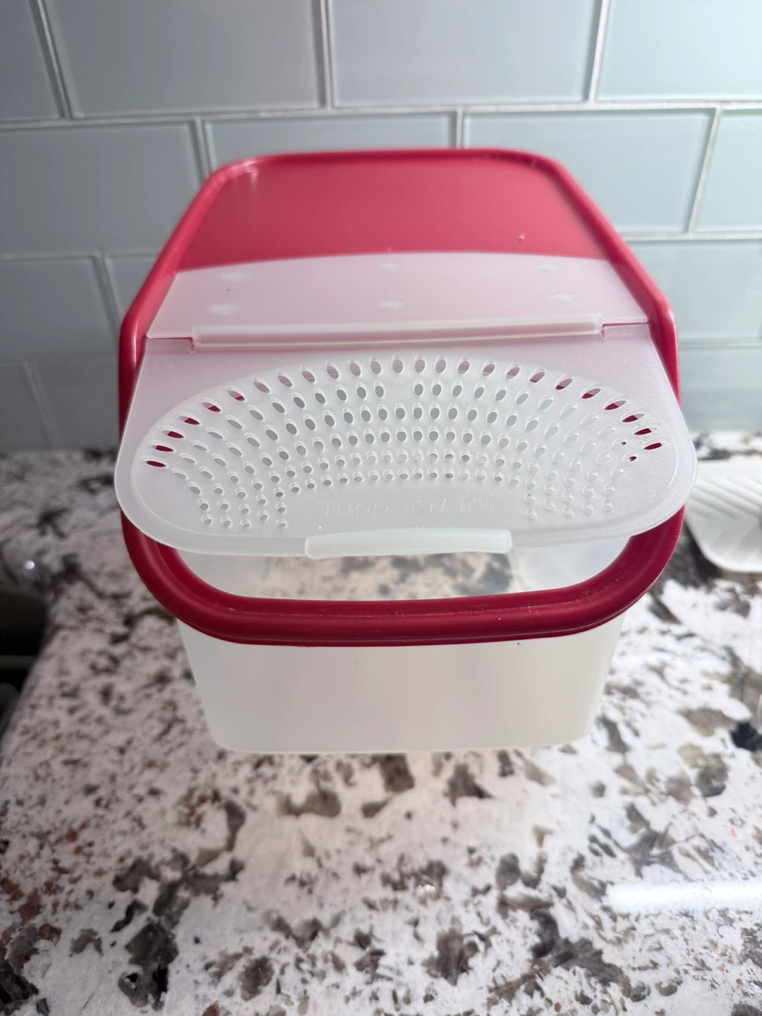 Tupperware Container with Vented Lid - photo 2