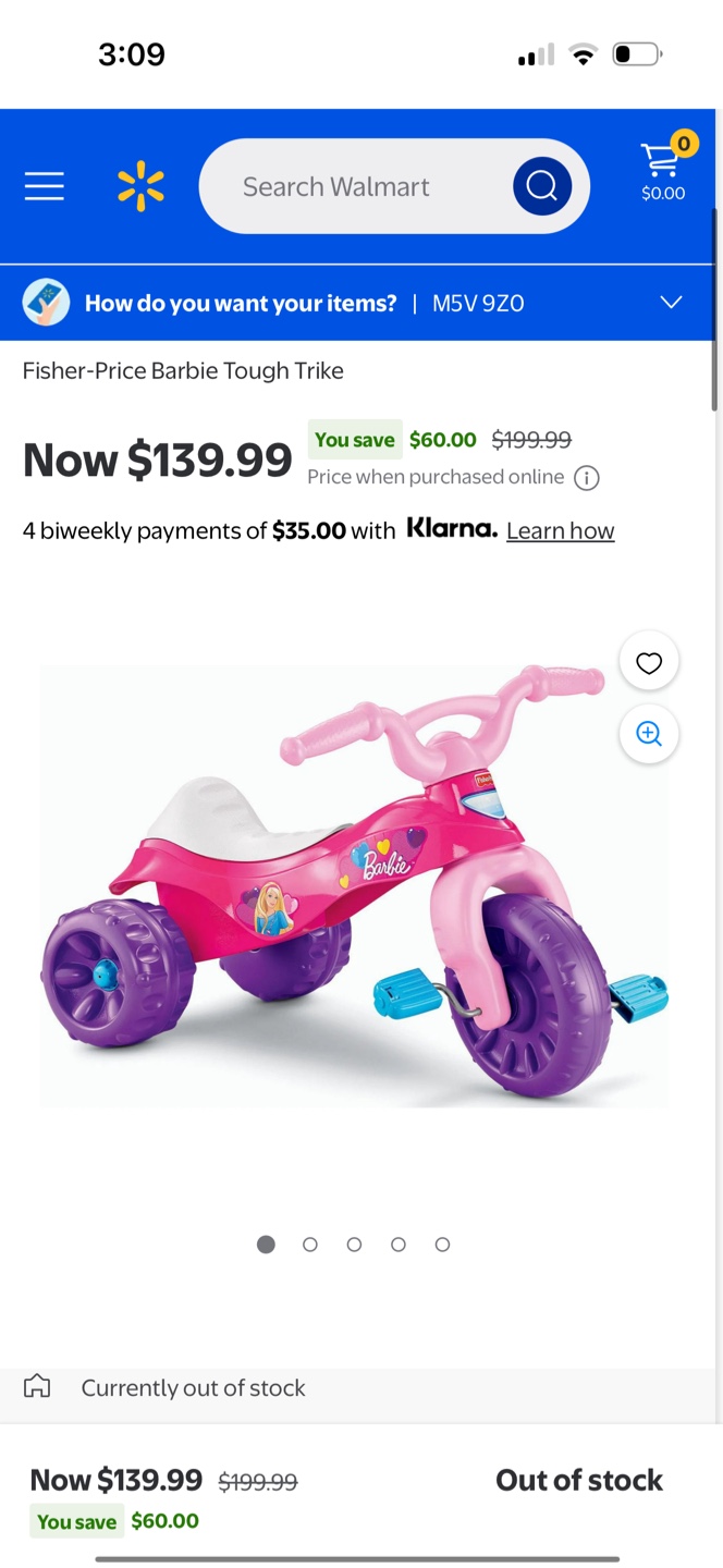 Fisher-Price Barbie Tough Trike - photo 5