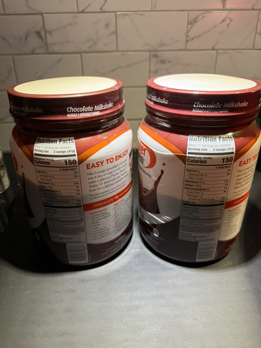 Premier Protein Chocolate Milkshake 24.5 oz 2 containers - photo 4