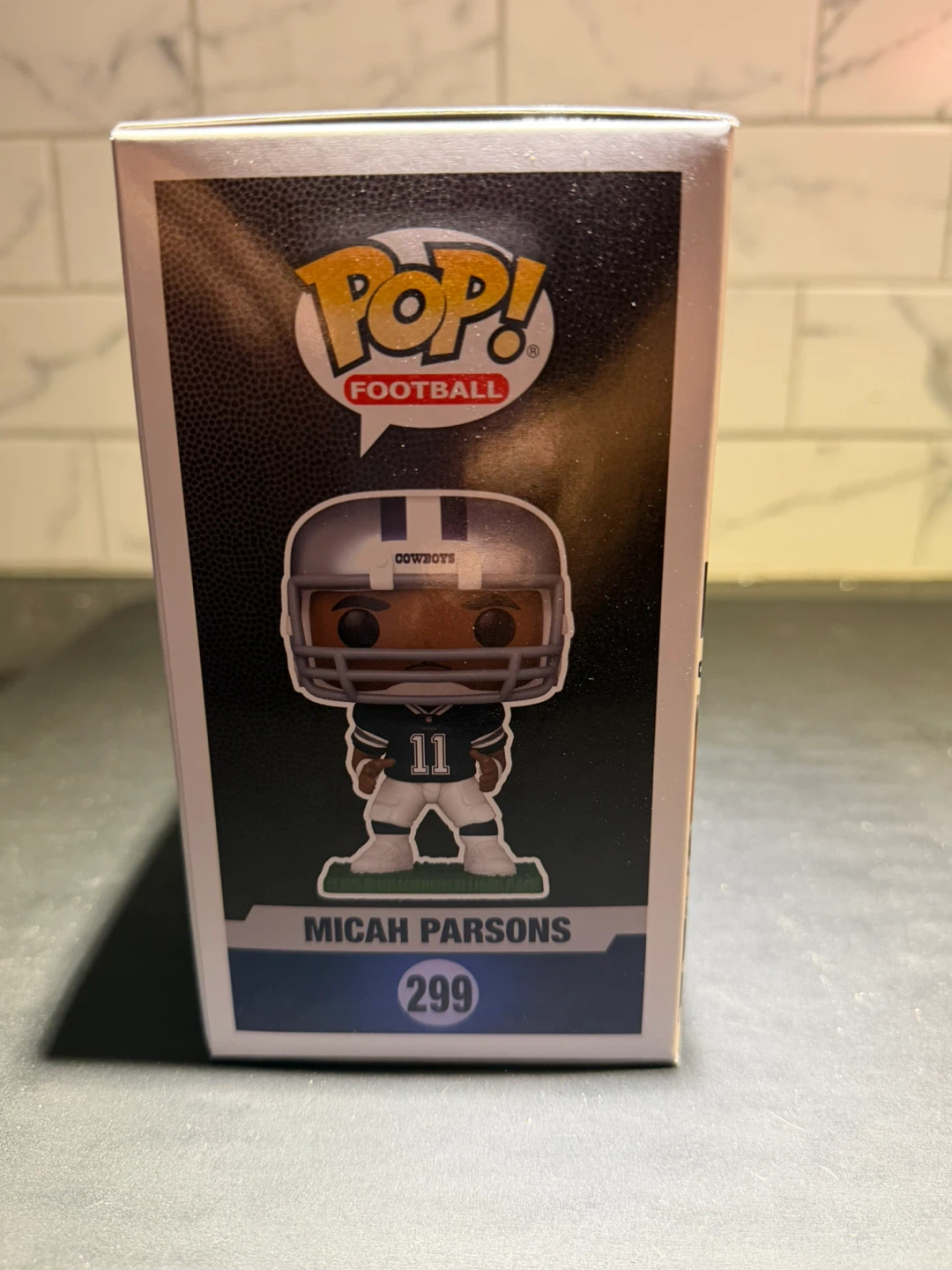 Funko Pop! Football Micah Parsons #299 Vinyl Figure - photo 4