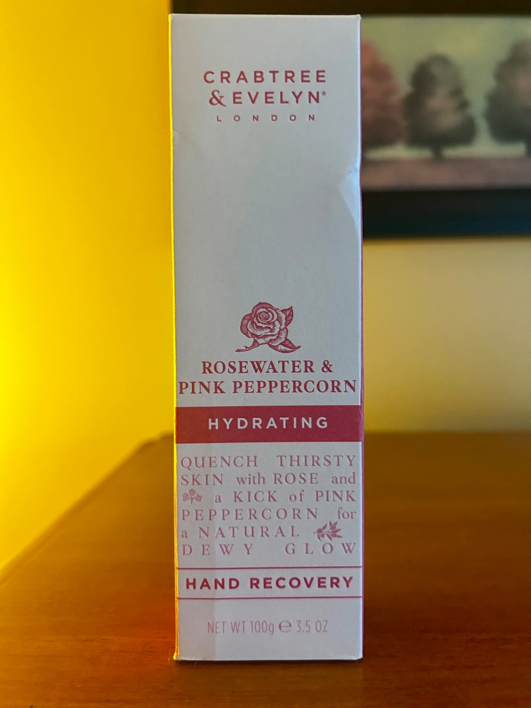 Crabtree & Evelyn Rosewater & Pink Peppercorn Hand Recovery
