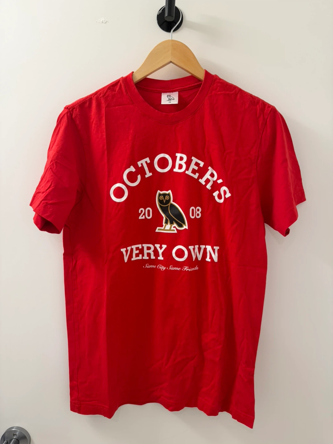 October's Very Own Collegiate Red T-Shirt XS