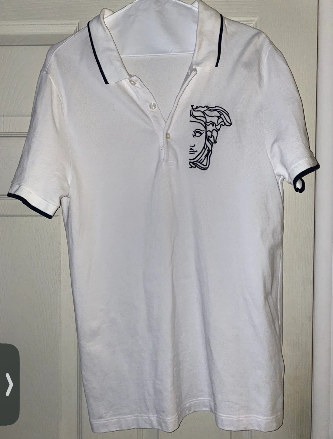 Versace Collection White Polo Shirt