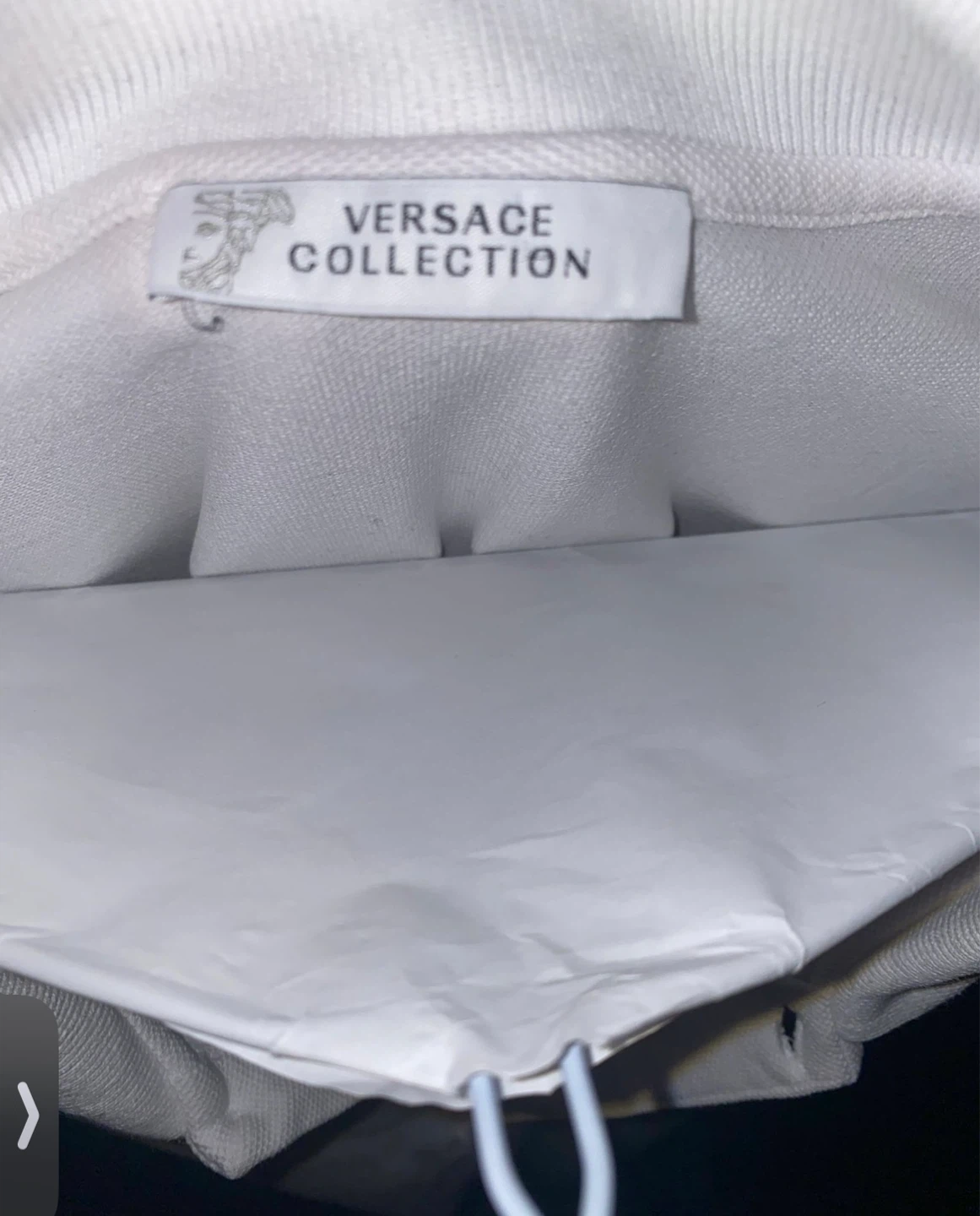 Versace Collection White Polo Shirt - photo 3