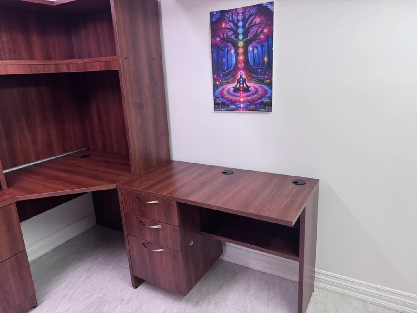 U shaped office workstation - photo 2