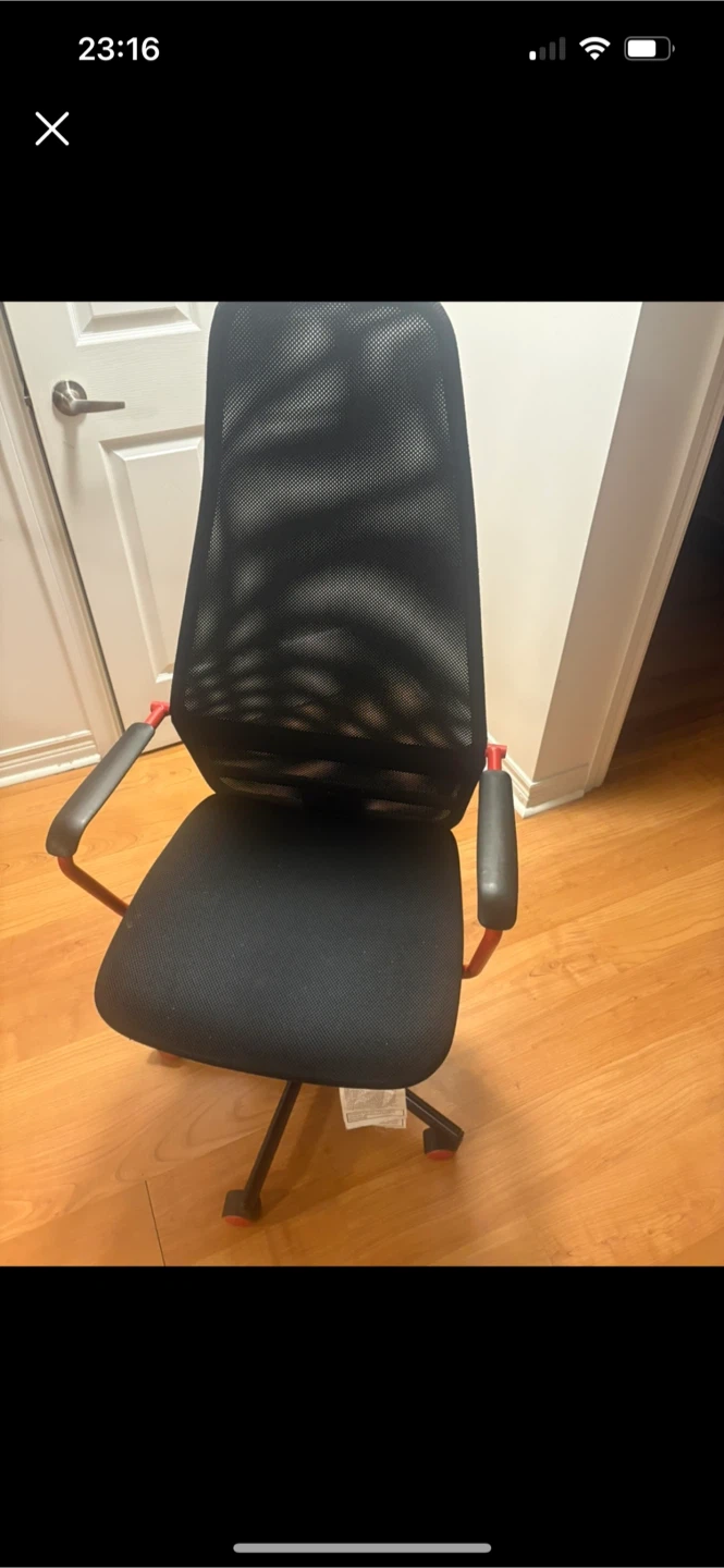 Lumber support and IKEA HUVDSPELARE Gaming Chair - photo 3