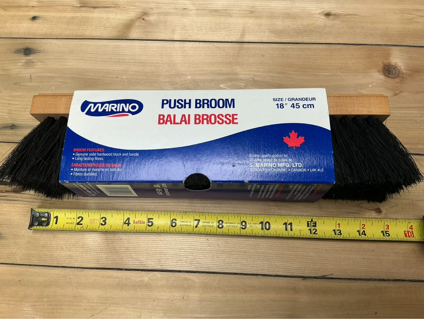 Brand New MARINO Push Broom Head 18 inch 45 cm !