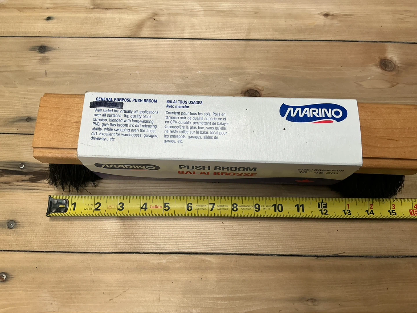 Brand New MARINO Push Broom Head 18 inch 45 cm ! - photo 3