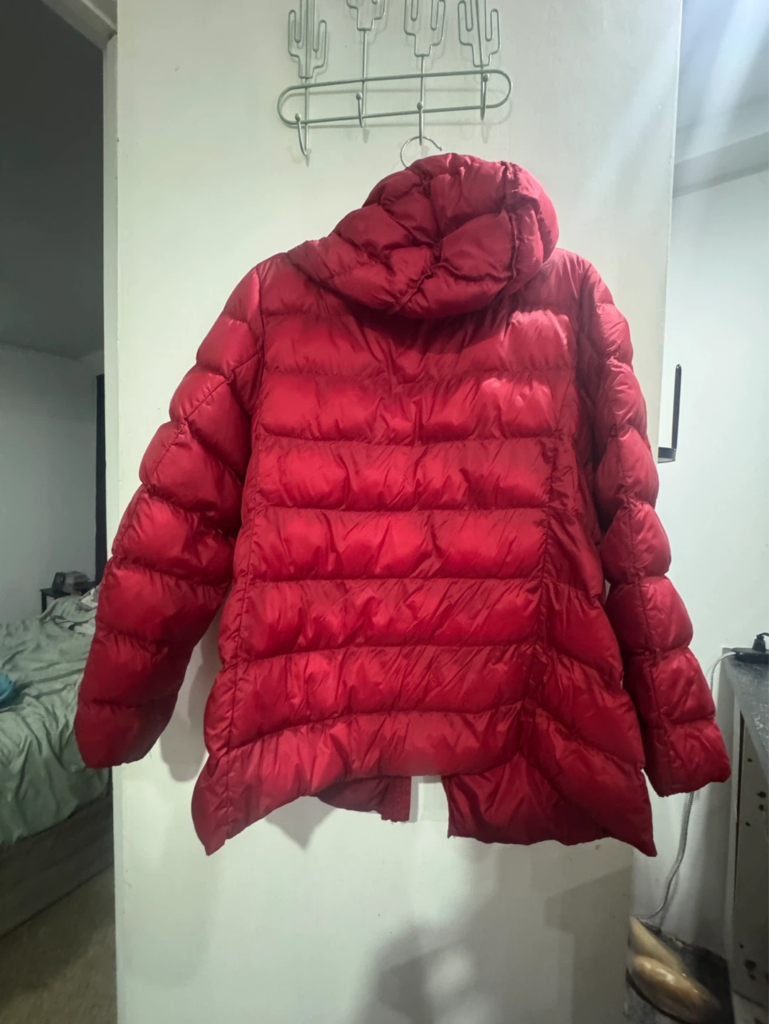 Red Down Puffer Jacket - photo 2