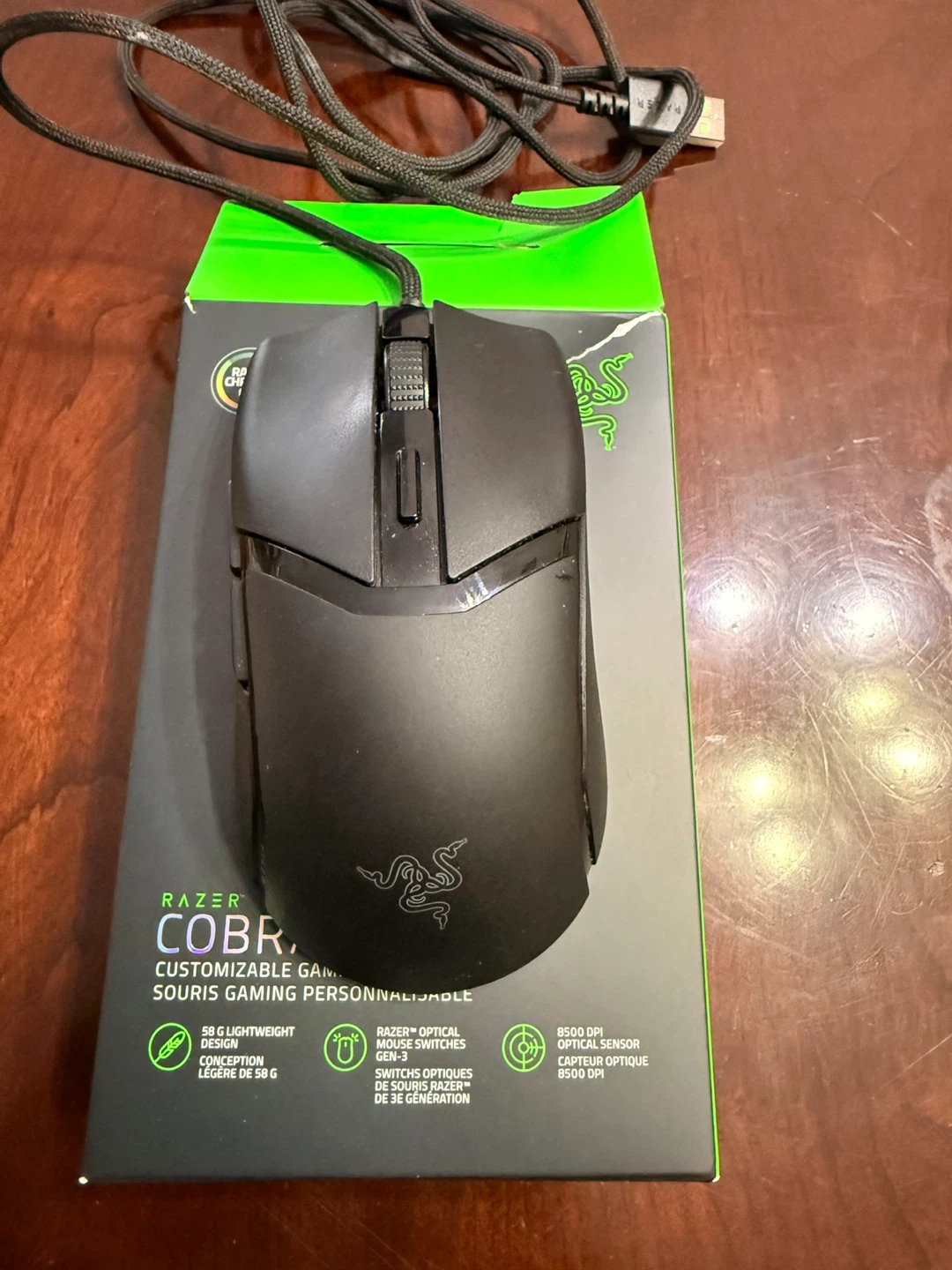SkyPAD Mousepad Glass and cobra mouse - photo 3