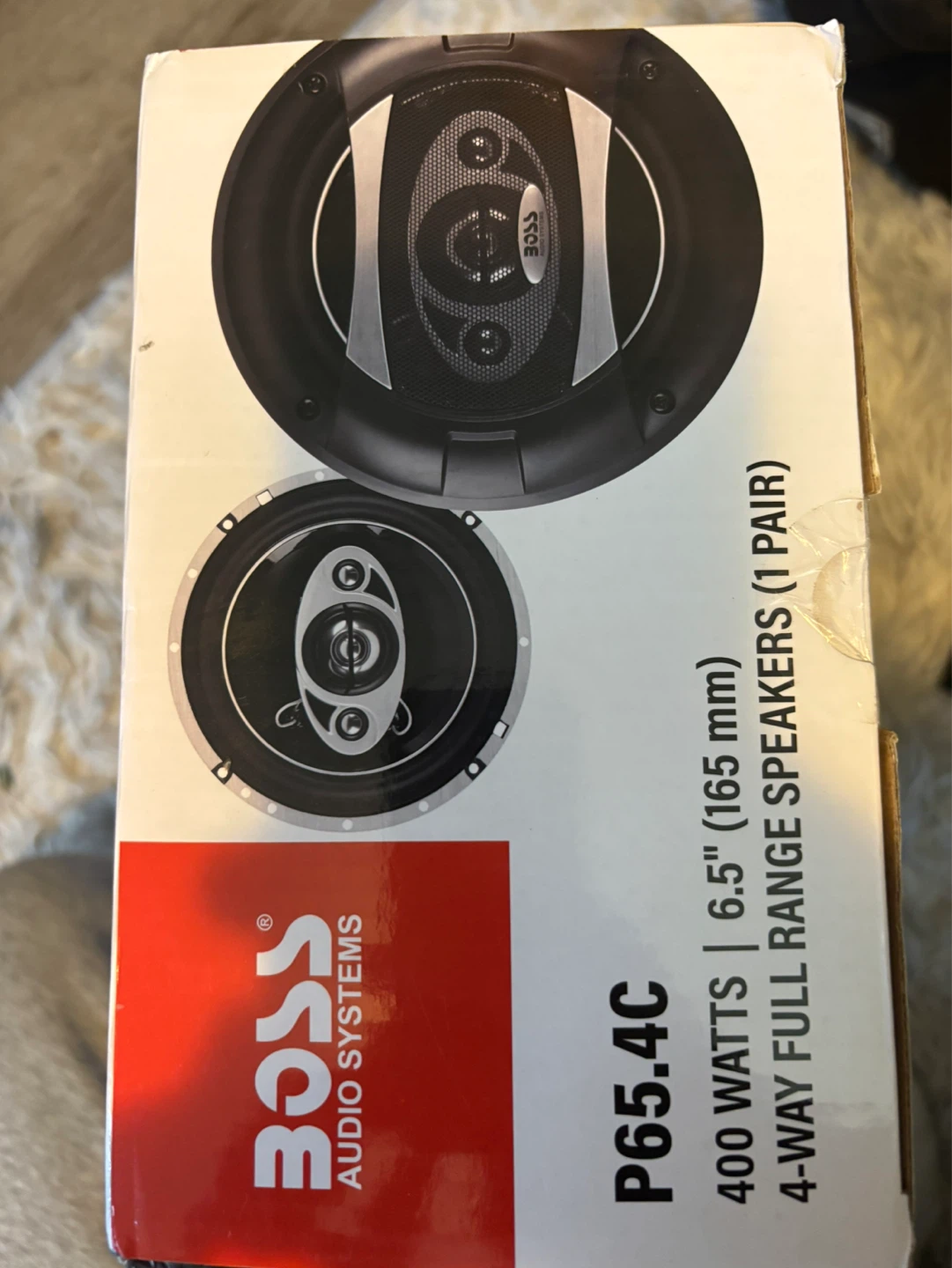 BOSS P65.4C 6.5" 4-Way Full Range Speakers (1 Pair) - photo 2