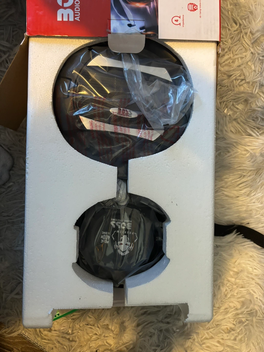BOSS P65.4C 6.5" 4-Way Full Range Speakers (1 Pair) - photo 4
