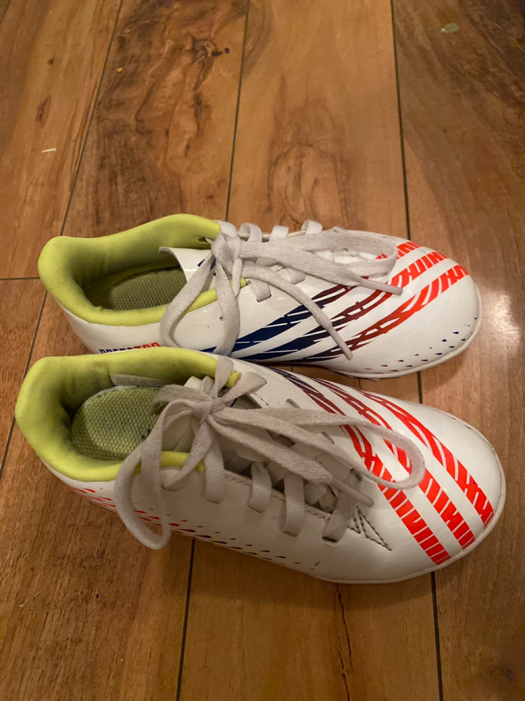 White Soccer Cleats